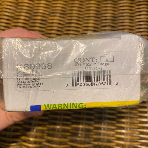 K80936 Moog Suspension Control Arm Shock Absorbing Bushing Kit NIB Chassis Parts - Picture 5 of 5